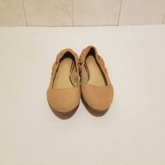 H by Halston Snake Embossed Leather Slip On Flat - Picture 2 of 6